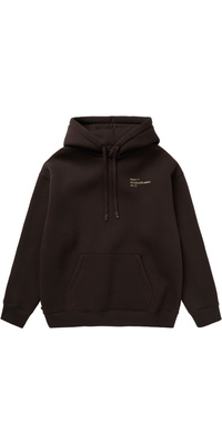 2025 Mystic Heren Heartsease Capuchon Sweat 35104.260115 - Dark Brown