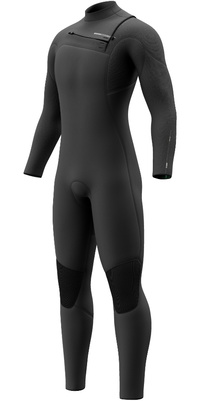 2026 Mystic Heren Majestic 4/3mm Borst Ritssluiting Wetstuit 35000.260020 - Black