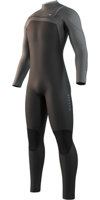 2026 Mystic Heren Motion 5/3mm Borst Ritssluiting Wetsuit 35000.250006 - Black