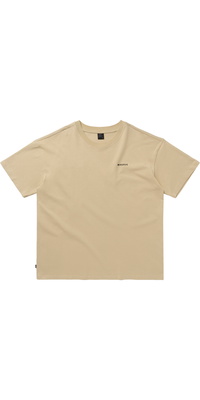 2026 Mystic Profile Tee 35105.240178 - Pale Khaki