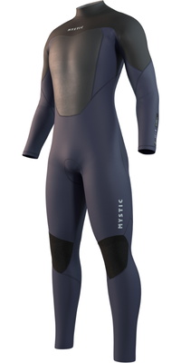 2026 Mystic Heren Star 5/3mm Rug Ritssluiting Wetsuit 35000.250025 - Navy