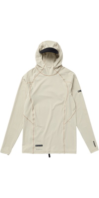 2026 Mystic Heren Uncharted Lange Mouw Hooded Lycra Vest 35001.250204 - Sand