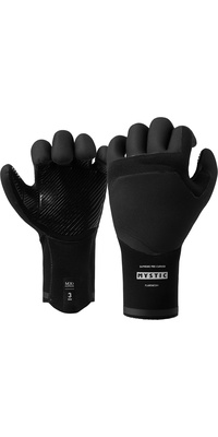 2026 Mystic Roam 3mm 5 Vinger Voorgevormde Handschoen 35015.250077 - Black