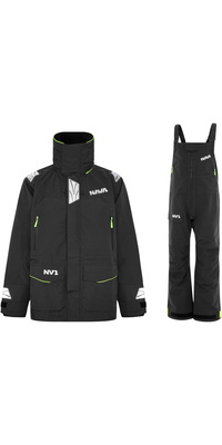 2026 Nava Performance Heren NV2 Jas & Broek Zeilpak NAVAJATCS - Black