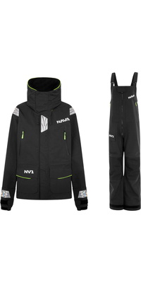 2026 Nava Performance Dames NV2-jas En -broek Zeilpak NAVAWJATCS - Black