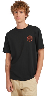 2025 ONeill Mens Chest Print T-Shirt 2850322 - Black Out