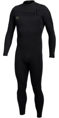 2026 ONeill Heren ORiginal RG8 4/3mm Borst Ritssluiting Wetsuit 5666 - Black