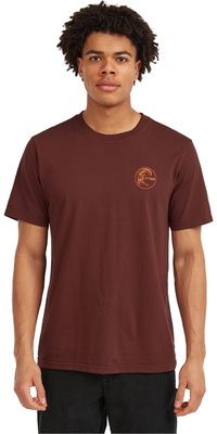 2025 ONeill Heren ORiginals Retro Back Print T-Shirt 2850316 - Hazel Spice