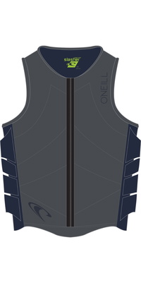 2025 O'Neill Heren Slasher Comp B Vest 4917BEU - Graphite / Abyss