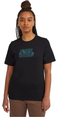 2025 ONeill Dames Grafisch T-shirt 1850236 - Black Out