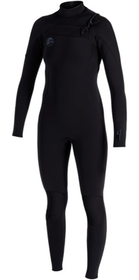 2026 ONeill Dames ORiginal RG8 4/3mm Borst Ritssluiting Wetsuit 5668 - Black
