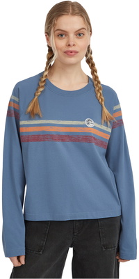 2025 ONeill Dames ORiginals T-shirt Met Lange Mouwen 1850229 - Mozart Blue