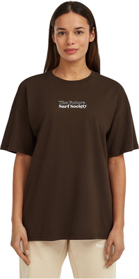 2025 ONeill Dames The Future Surf Society T-shirt 1850235 - Coffee Bean