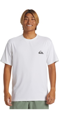 2026 Quiksilver Heren Everyday Surf Korte Mouw UPF T-Shirt AQYWR03135 - White