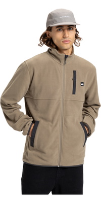 2025 Quiksilver Mens No Destination Full Zip Fleece EQYPF03071 - Fallen Rock