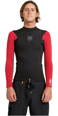 2026 Quiksilver Mercury 1.5mm Wetsuit Jacket AQYW803040 - High Risk Red