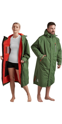 2026 Red Paddle CO Lange Mouw Pro Wijziging Robe Evo 002-009-006-0250 - Forest Green