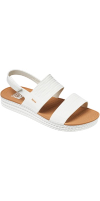 2026 Reef Dames Water Vista Sandals CI8573 - White / Tan