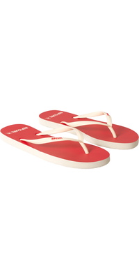 2025 Rip Curl Dames Bondi Bloom Open Toe Flip Flops 16HWOT - Hibiscus Red