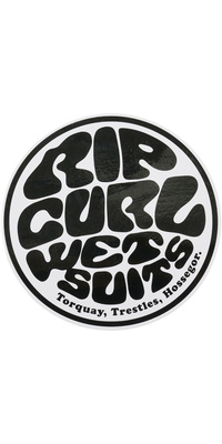 Rip Curl 2026 Embleemstickers 132MUT - White