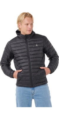 2025 Rip Curl Heren Anti Series Zoeken Puffer Hood 023MJA - Black