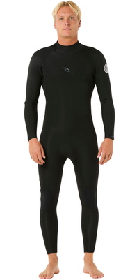 2026 Rip Curl Mens Dawn Patrol 5/3mm Back Zip Wetsuit 16SMFS - Black