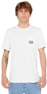 2025 Rip Curl Heren Sportline Badge Tee 0TLMTE - Bone