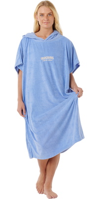 2026 Rip Curl Dames Klassieke Surfhanddoek Met Capuchon 00ZWTO - Blue