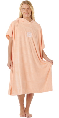 2026 Rip Curl Dames Klassieke Surfhanddoek Met Capuchon 00ZWTO - Bright Peach
