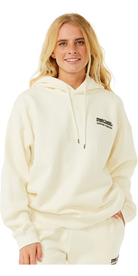 2025 Rip Curl Dames Surf Puff Heritage Hoodie 06AWFL - Natural