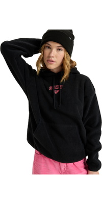 2025 Roxy Dames Cool Calling Polar Fleece Hoodie ERJPF03221 - Anthracite