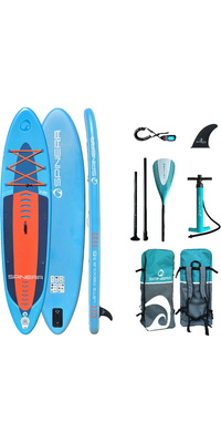 2026 Spinera Lets Paddle 116 iSUP Package With Paddle, Leash, Pump & Bag SP-SUP-LP25-116