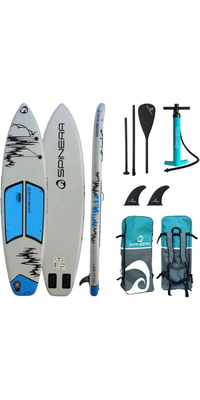 2026 Spinera Light 11FT 8 ISUP Pakket Inc Alu Peddel, Leiband, Pomp & Tas SP-SUP-LI25-118 - Grijs / Blauw
