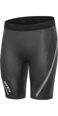 2025 ZONE3 Heren 5/3mm The Originals Buoyancy Shorts NA25UOBS101 - Black / Zilver