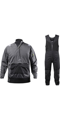 2026 Zhik CST500 Coastal Smock & Salopette Zeilpak ZCST500SASCS - Black