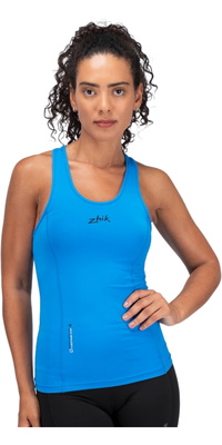 2026 Zhik Dames Eco Spandex LT Race Singlet VST-0140- CYAN - Cyan