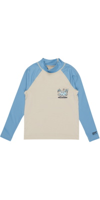 2026 Billabong Junior Waves Lycra-vest Met Lange Mouwen EBTWR03008 - Chino