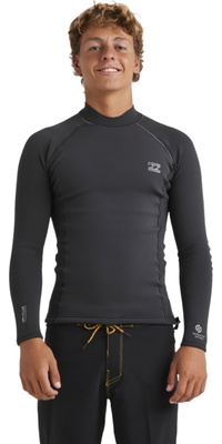 2026 Billabong Heren Revolution Natural Long Sleeve Jacket 24AW191522 - Graphite