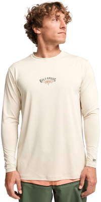 2026 Billabong Heren Solar Flare Lycra-vest Met Lange Mouwen EBYWR03029 - Chino