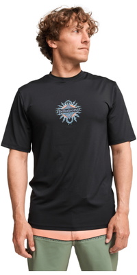 2026 Billabong Heren Solar Flare Loszittend Lycra-hemd Met Korte Mouwen EBYWR03028 - Black