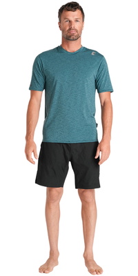 2026 C-Skins Heren Nuwave UV-surfshirt Met Korte Mouwen C-NLYSURFM - Forest Green
