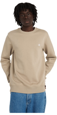 2026 Element Heren Icon Borduursweatshirt ELYFT00197 - Aluminum