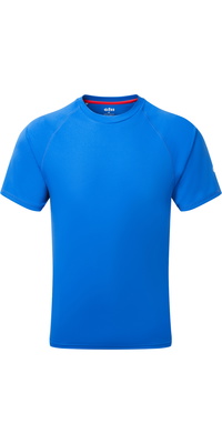 2026 Gill Heren UV Tec Tee UV010 - Tidal Blue