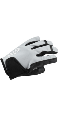 2026 Gill Dames Kampioenschapshandschoenen Met Korte Vingers 7243W - Light Grey