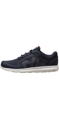 2026 Helly Hansen Dames Ahiga V4 Hydropower Sneakers 11583 - Navy / Off White