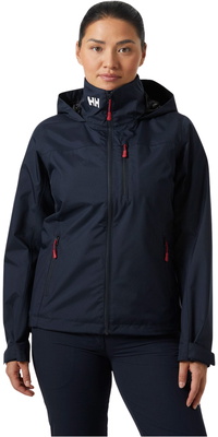 2026 Helly Hansen Dames Crew Zeiljack Met Capuchon 2.0 34448 - Navy
