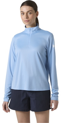 2026 Helly Hansen Dames Tech 1/2 Zip 49562 - Bright Blue