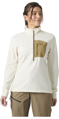 2026 Helly Hansen Dames Versalite 1/2 Rits Fleece 49559 - Snow