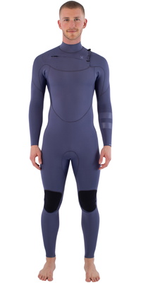 2026 Hurley Heren Air 3/2mm Borst Ritssluiting Wetsuit MFS0013312 - Destroyer