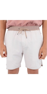 2026 Hurley Heren Phantom Naturals Scallop Volley 17 Shorts HSP26MMWS07844 - Bone